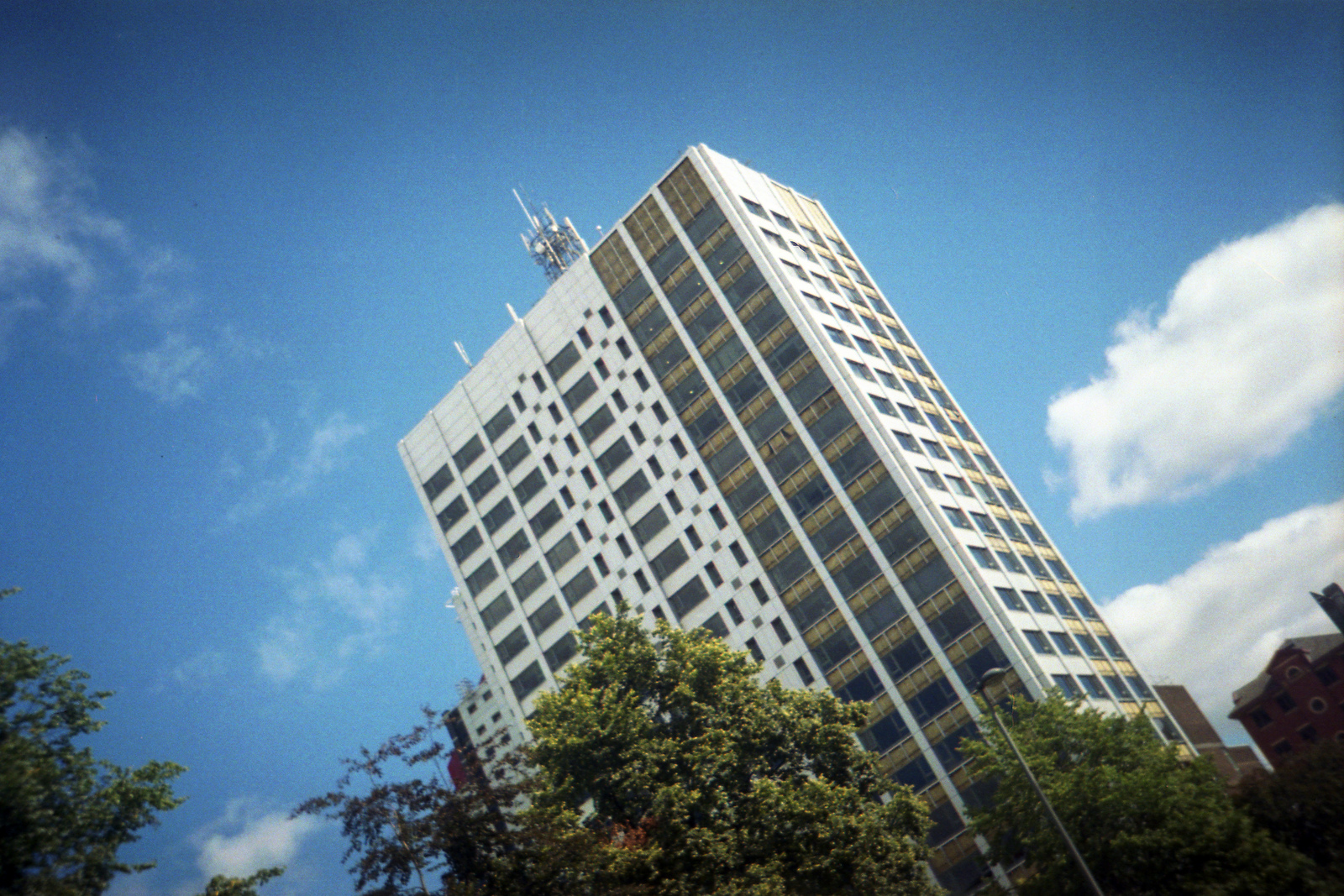 Tower Block - Vivitar EZ Motor Big View and Kodak Ultra 400