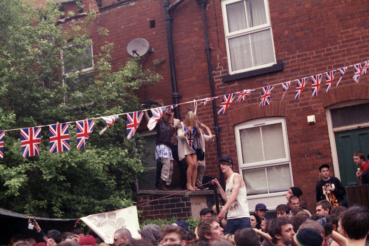 Street Party - Fujica AX-1 and Konica VX Super 200