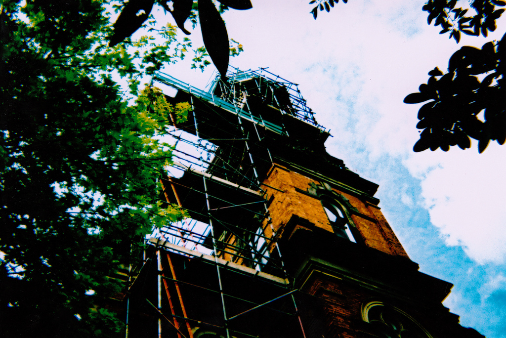 School of Music - Franka AF-300 and Kodak Elitechrome 100EB (Cross Processed)