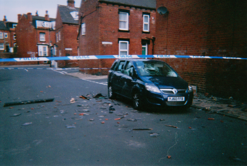 Destruction - Franka AF-300 and Agfa HDC+ 100