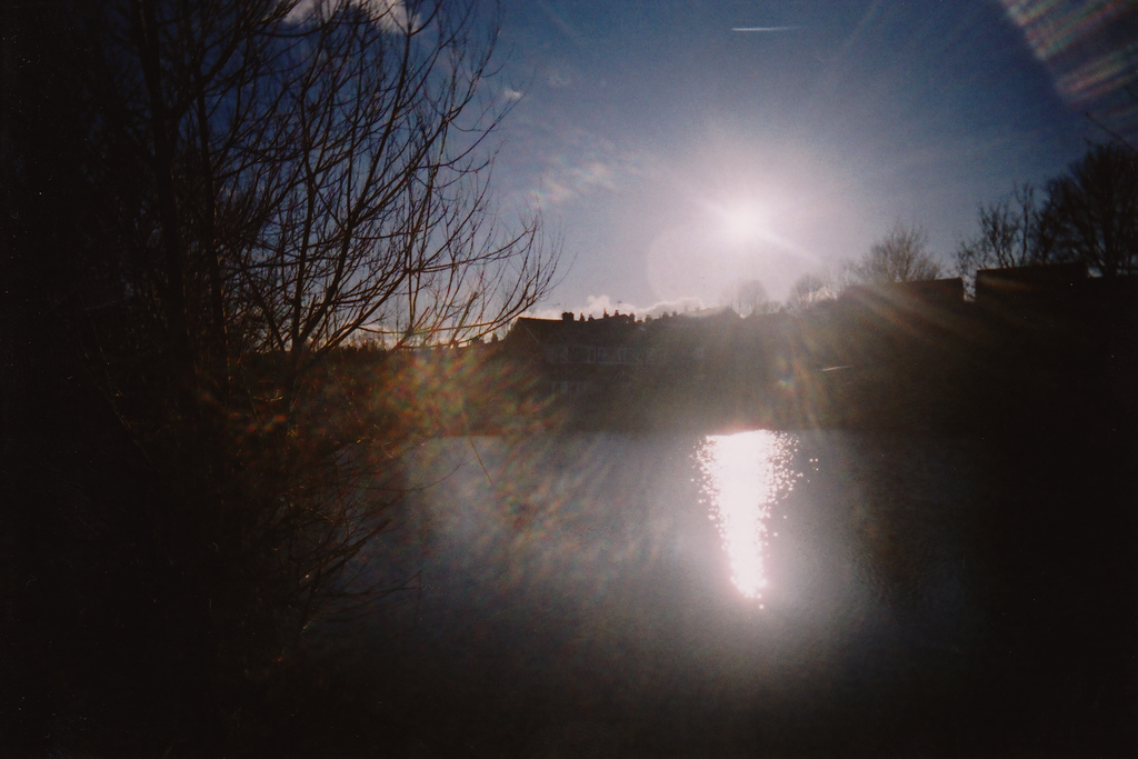 Fishing Lake - Vivitar UWS and Kodak Max 400