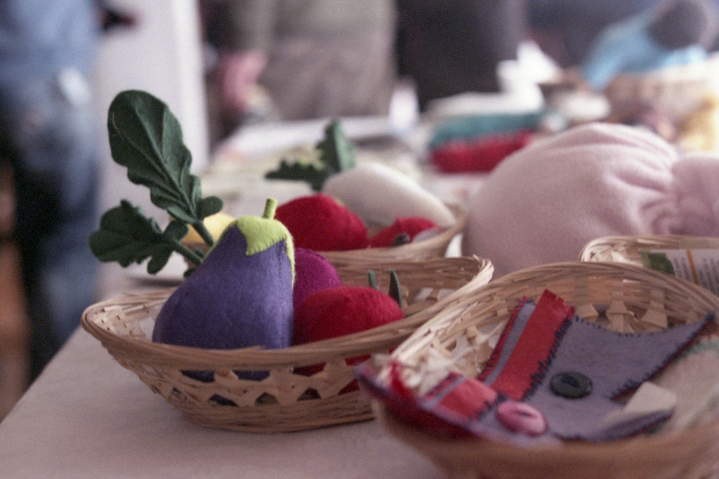 Felt Fruit - Fujica AX-1 and Fujicolor Superia 1600