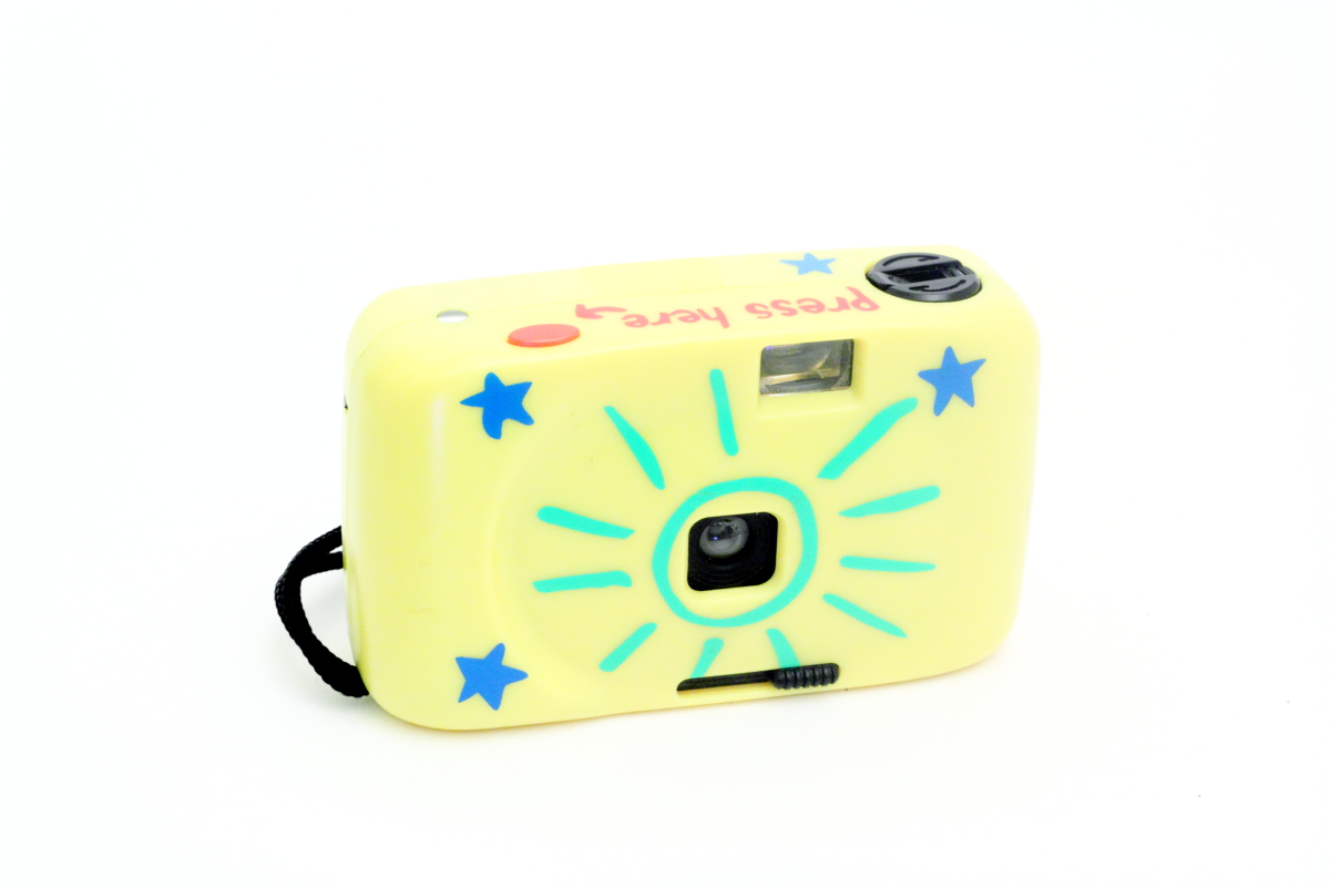Image of a Toy Camera with star designs