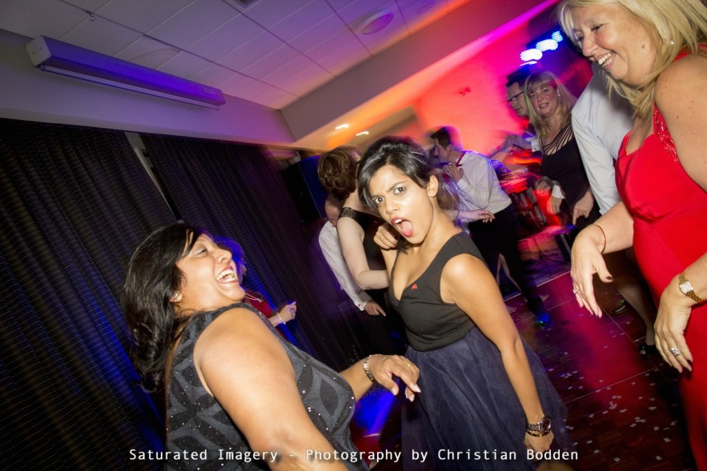 people dancing at a charity ball