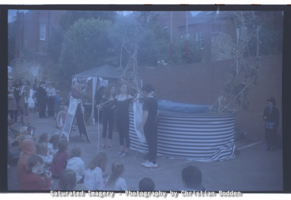 Raw scan of a photo negative