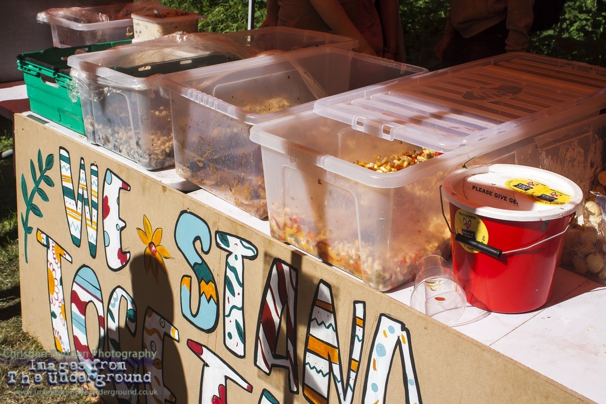 Image of food on a stall