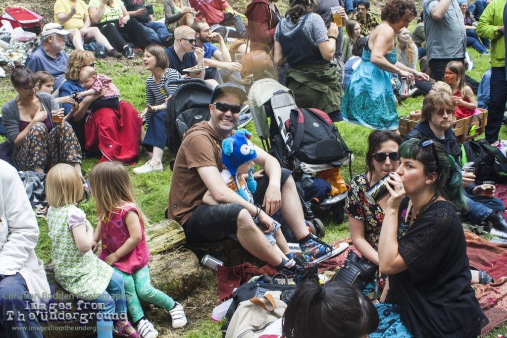 Image of people at a festival