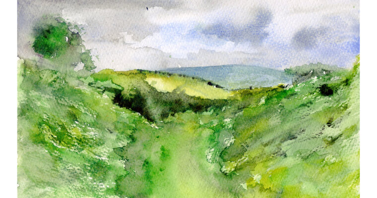 Breckland, and Other Loose Watercolours